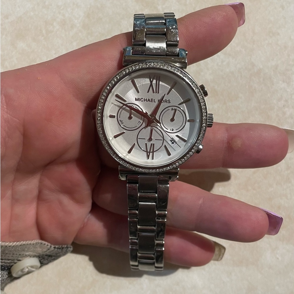 Silver Michael Kors Watch